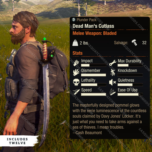 state of decay 2 dead mans cutlass
