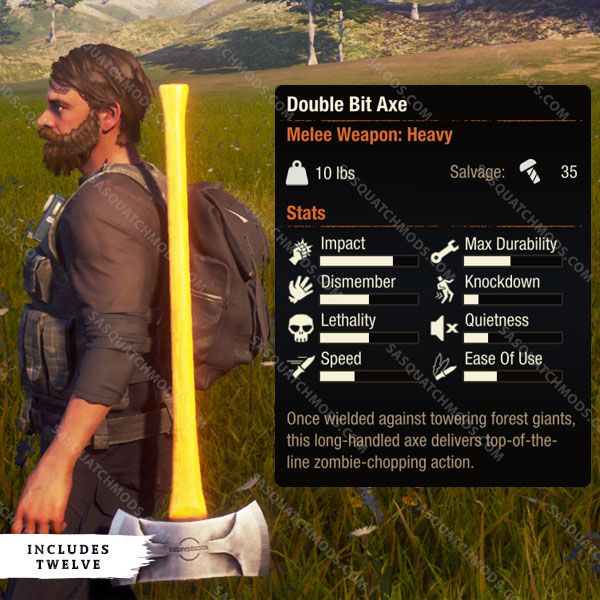 state of decay 2 double bit axe