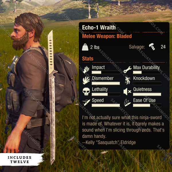 state of decay 2 echo-1 wraith