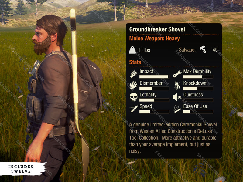 state of decay 2 groundbreaker shovel