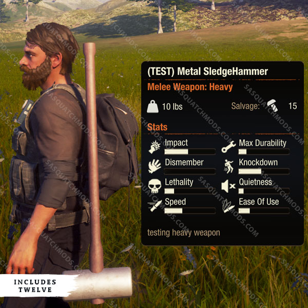 state of decay 2 metal sledgehammer