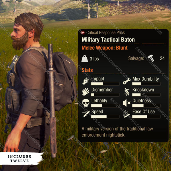 state of decay 2 Military Tactical Baton
