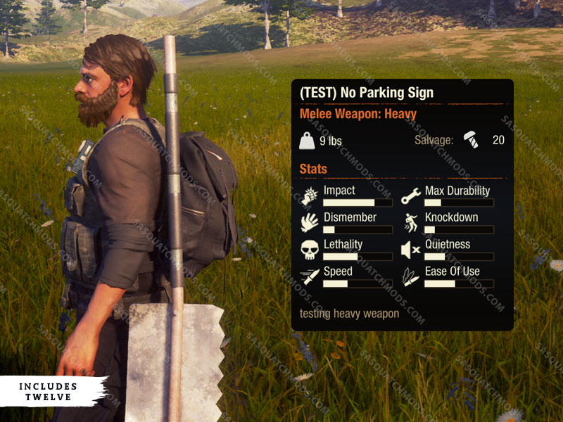 state of decay 2 no parking sign