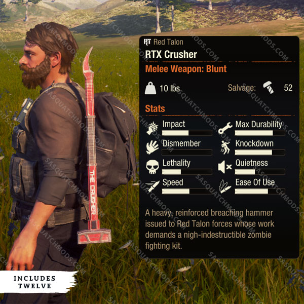 state of decay 2 rtx crusher