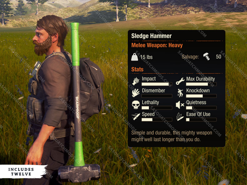 state of decay 2 sledge hammer