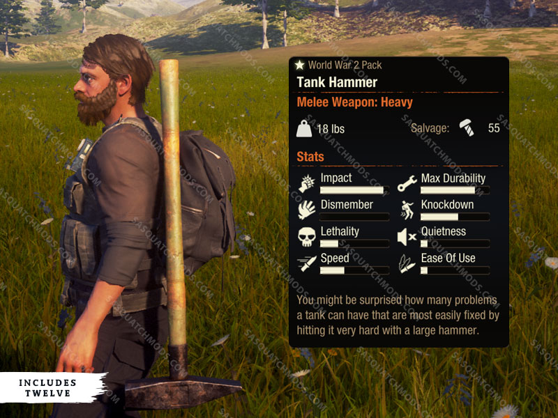 state of decay 2 Tank Hammer