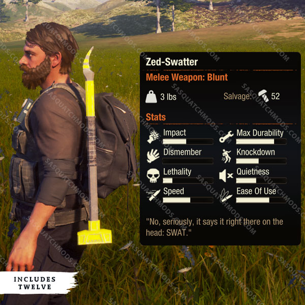 state of decay 2 zed-swatter
