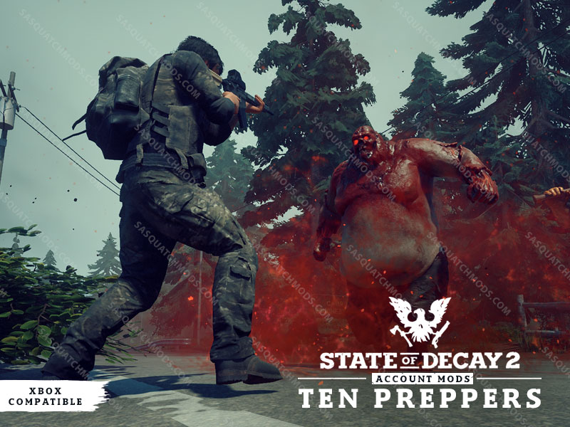 3 Character Model Changes - State of Decay 2 - Sasquatch Mods