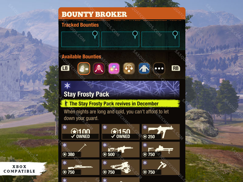 state of decay 2 stay frosty pack