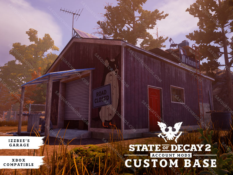 state of decay 2 izzbee's garage