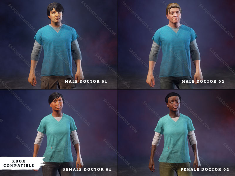 state of decay 2 doctor character models