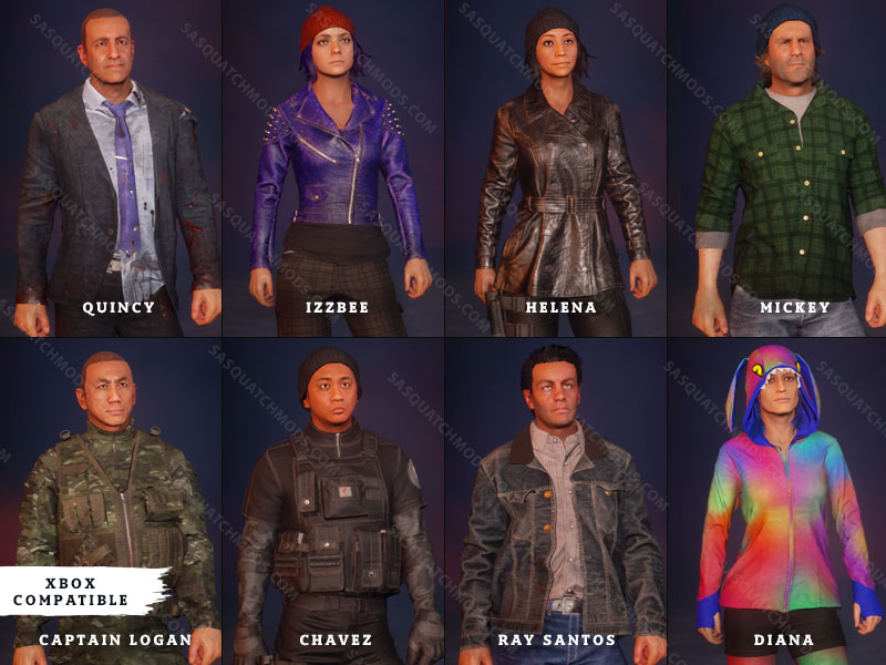 state of decay 2 heartland character models