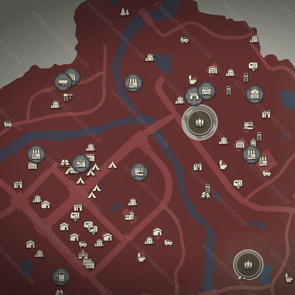 state of decay 2 show map icons