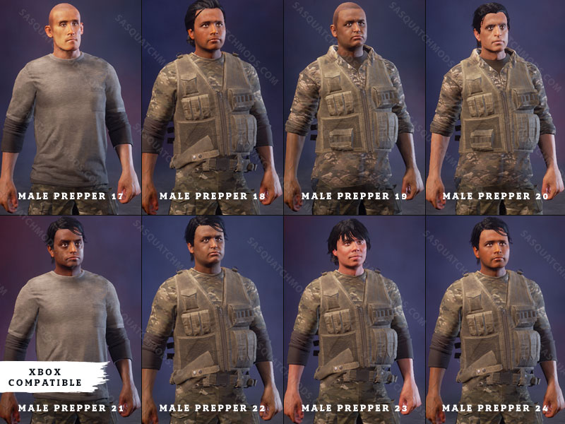 state of decay 2 prepper models