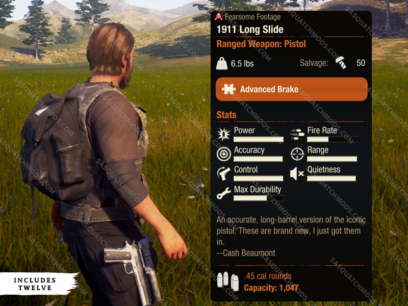 state of decay 2 1911 long slide
