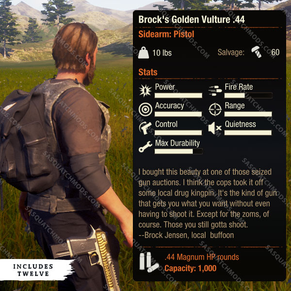 state of decay 2 brock's golden vulture