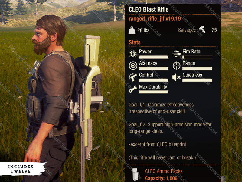 state of decay 2 CLEO Blast Rifle