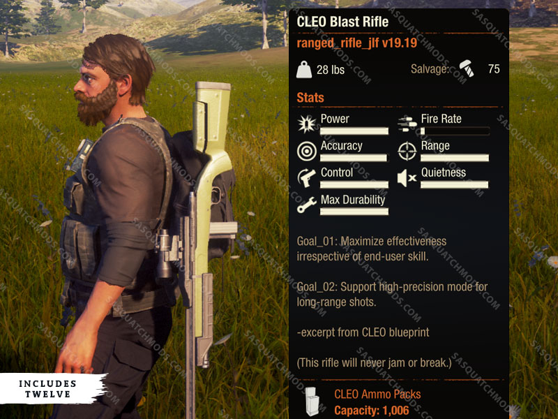 state of decay 2 cleo blast rifle