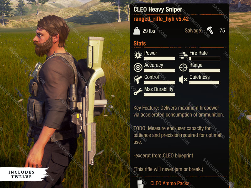 state of decay 2 cleo heavy sniper