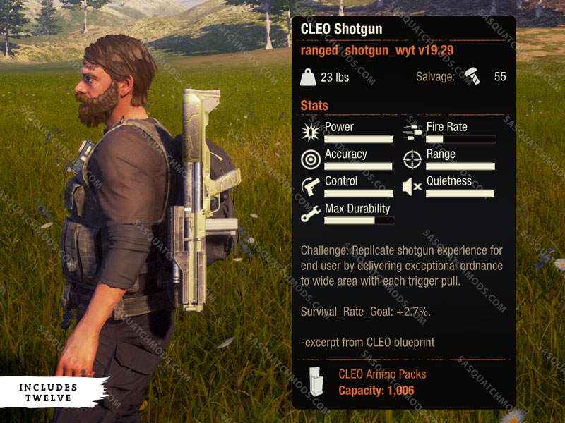 state of decay 2 CLEO Shotgun