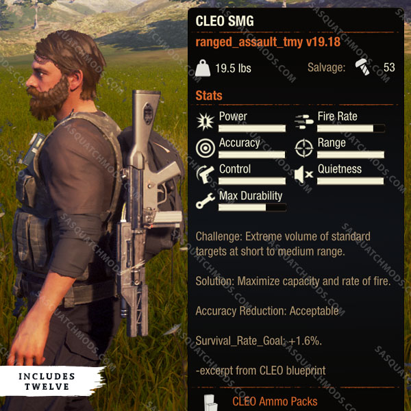 state of decay 2 cleo smg