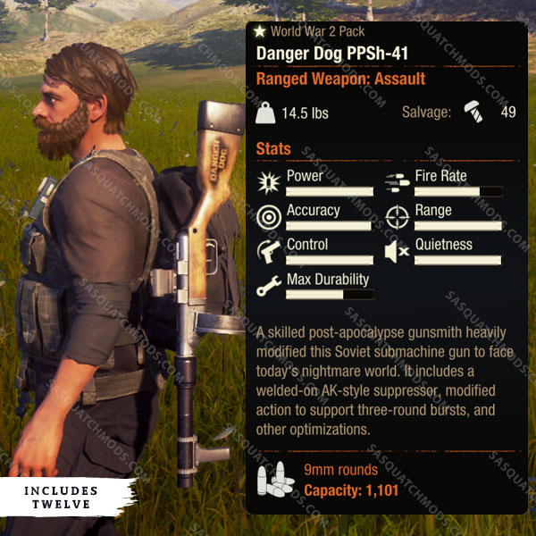 state of decay 2 danger dog ppsh-41