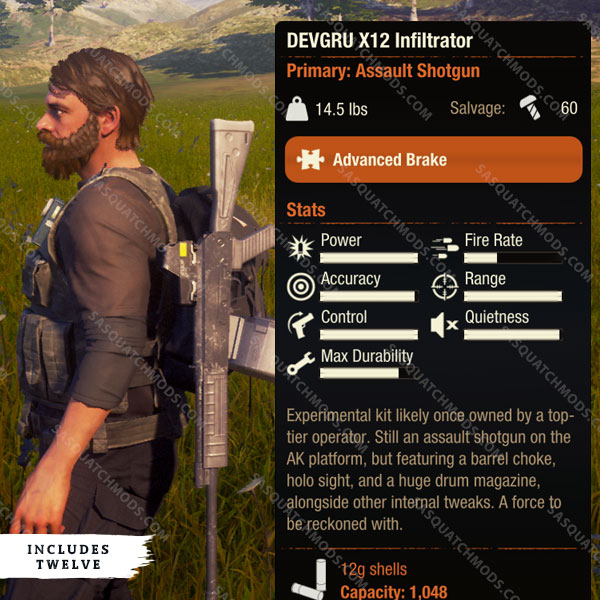 state of decay 2 devgru x12 infiltrator