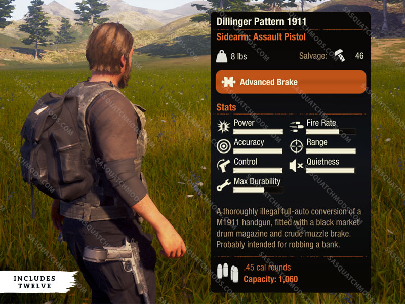 state of decay 2 dillinger pattern 1911