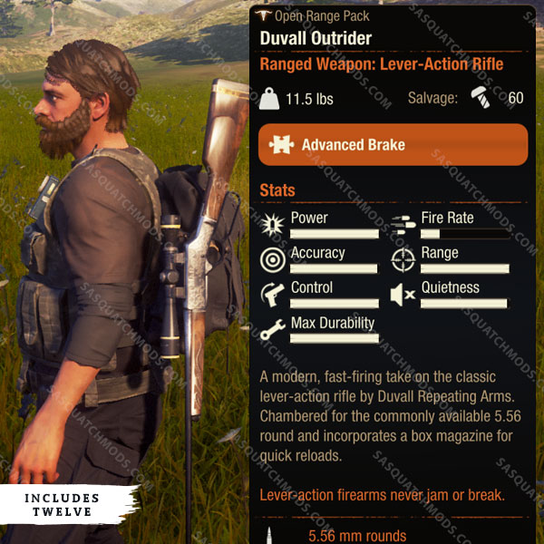 state of decay 2 duvall outrider