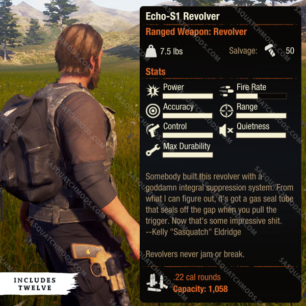 state of decay 2 echo-s1 revolver