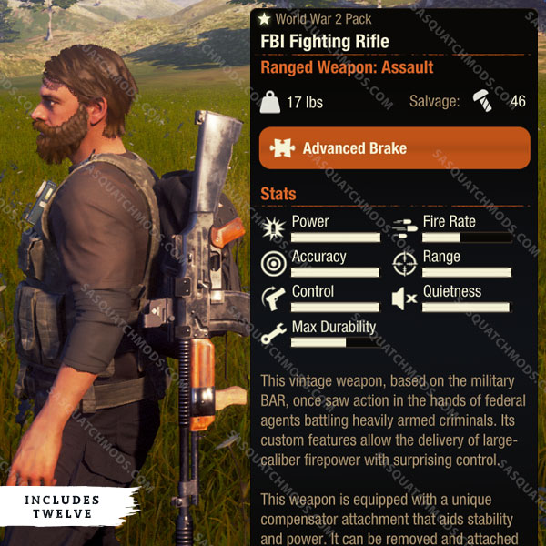 state of decay 2 fbi fighting rifle