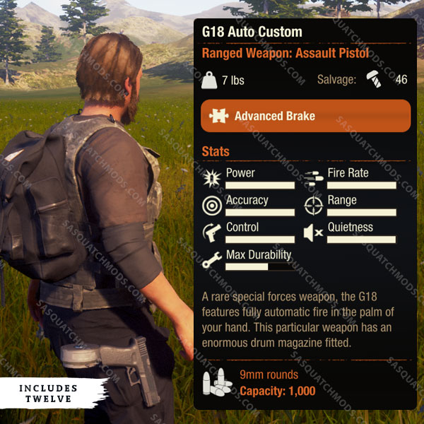 state of decay 2 g18 auto custom