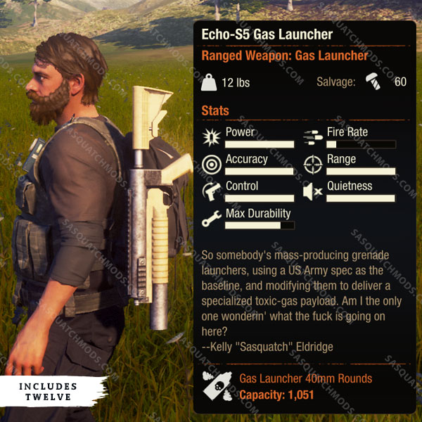 state of decay 2 echo-s5 gas launcher