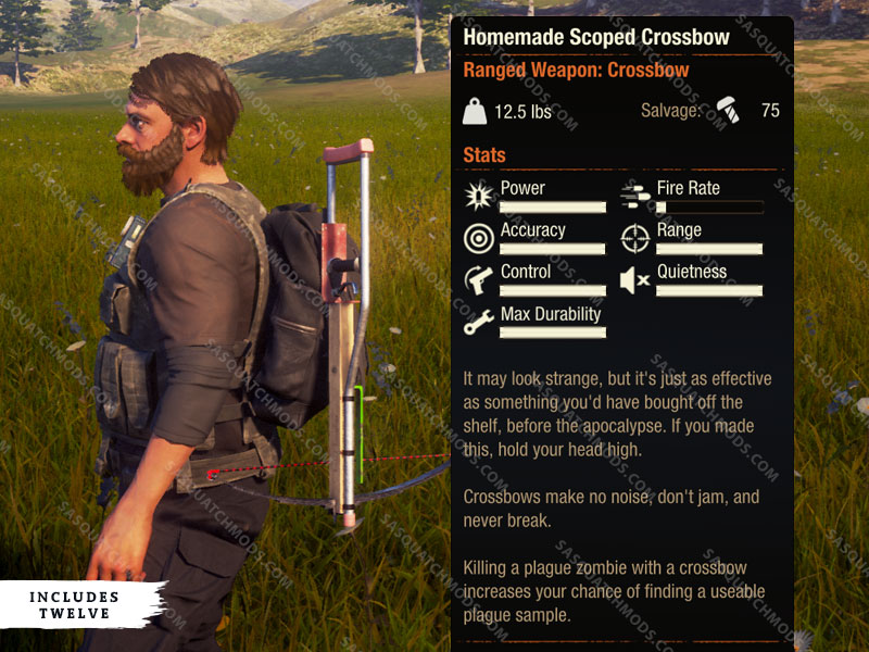 state of decay 2 homemade scoped crossbow