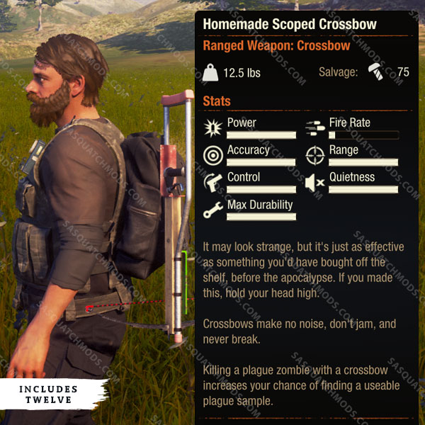 state of decay 2 homemade scoped crossbow