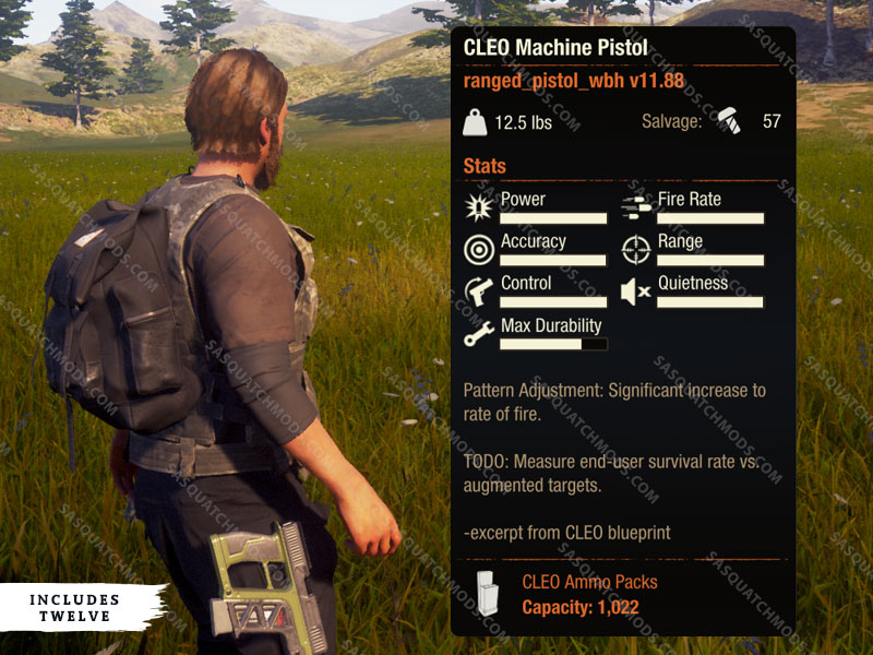 state of decay 2 cleo machine pistol