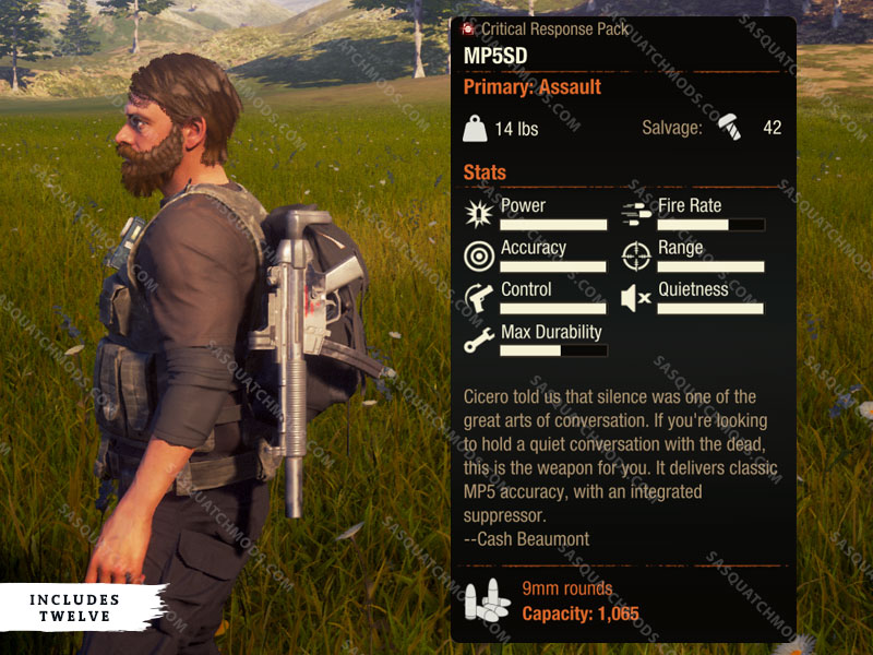 state of decay 2 MP5SD