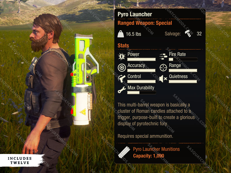 state of decay 2 pyro launcher