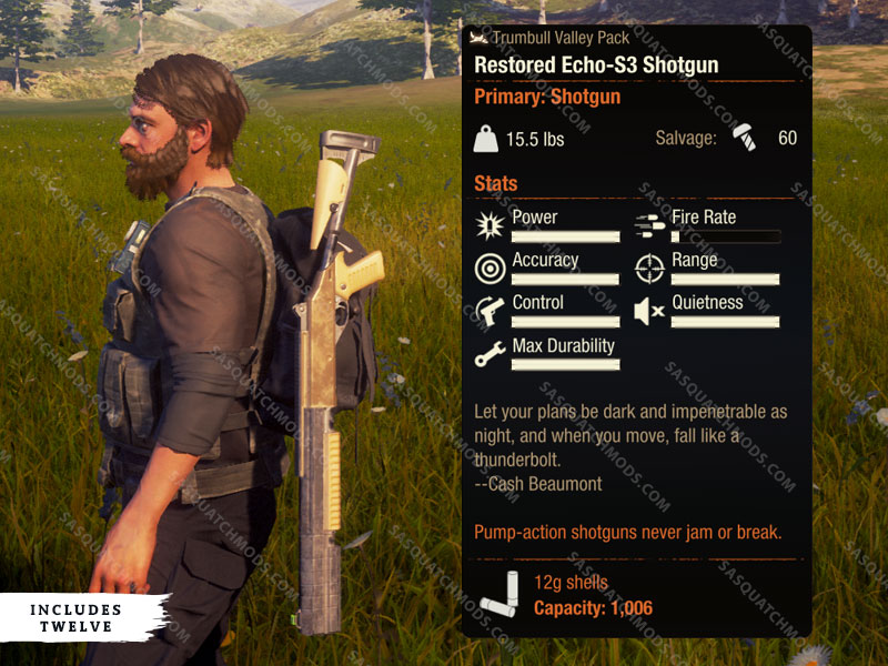 state of decay 2 restored echo-s3 shotgun