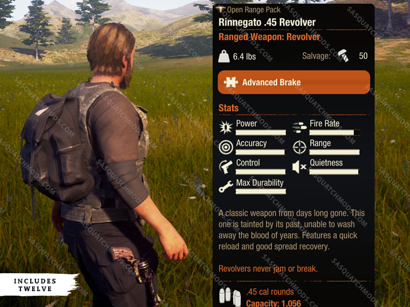 state of decay 2 rinnegato .45 revolver