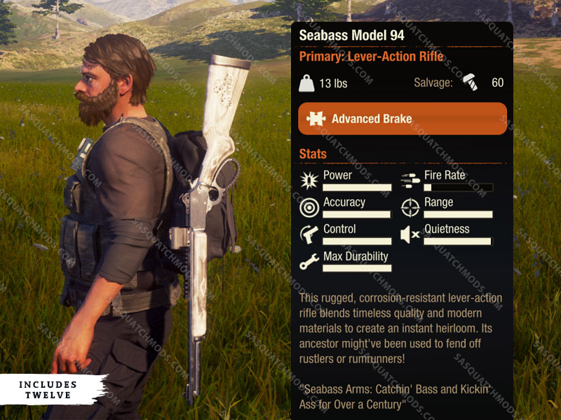 state of decay 2 Seabass Model 94