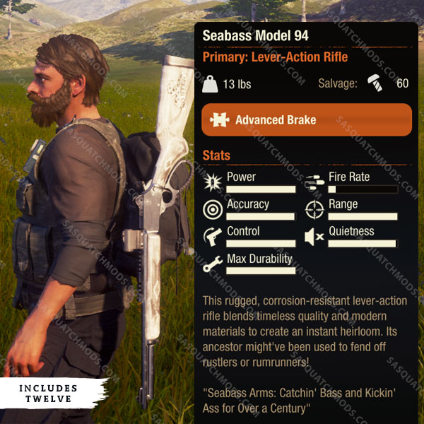 state of decay 2 Seabass Model 94