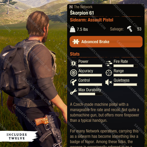 state of decay 2 Skorpion 61