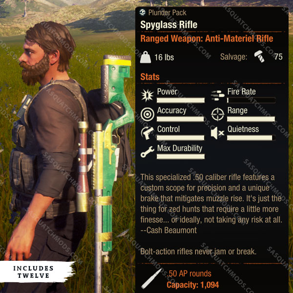 state of decay 2 spyglass rifle