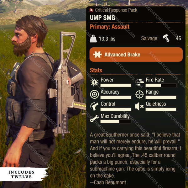 state of decay 2 ump smg