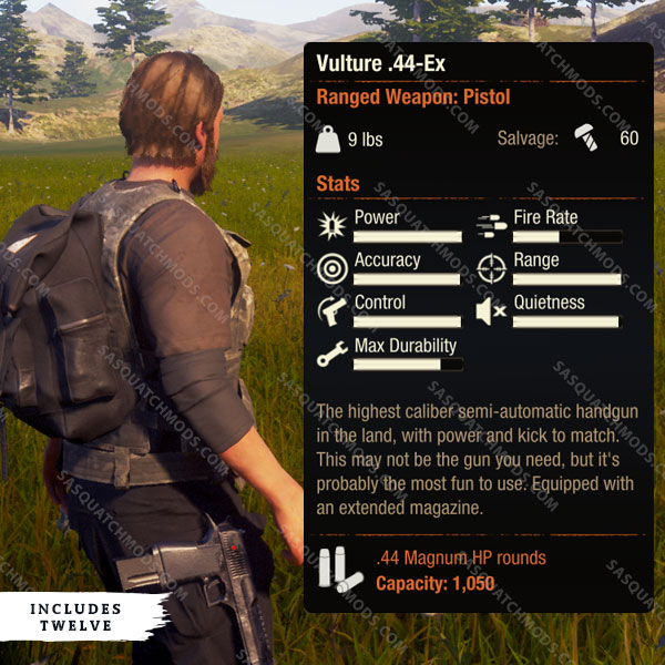 state of decay 2 vulture .44 ex