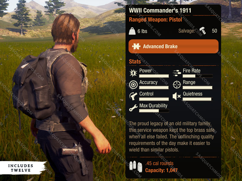 state of decay 2 ww2 commander 1911