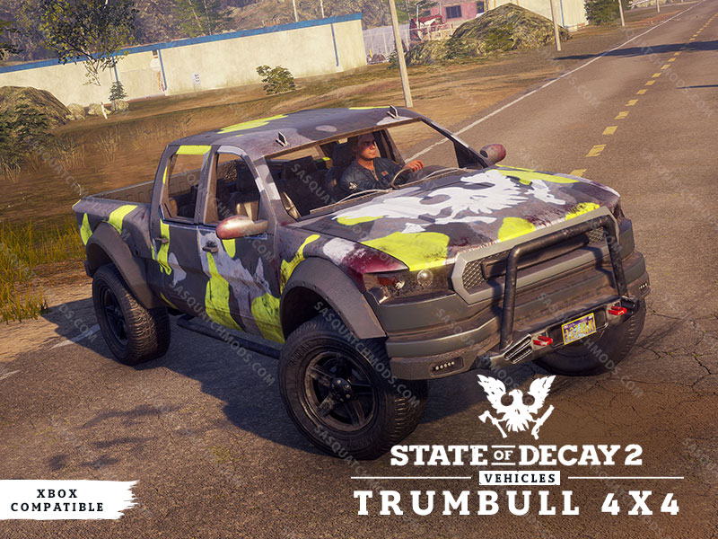 state of decay 2 trumbull 4x4 vehicle